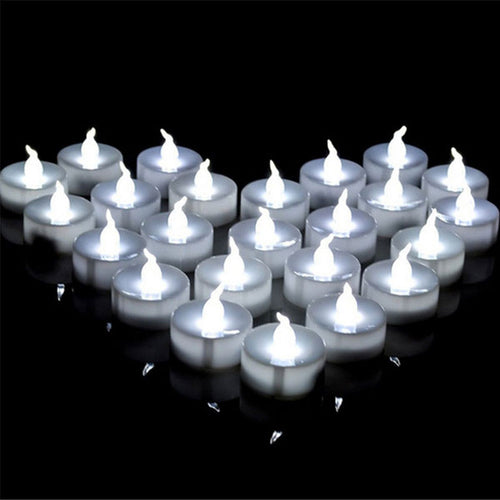 White Glow Candle