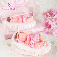 Load image into Gallery viewer, Sleeping Baby Girl Candle