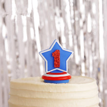 Load image into Gallery viewer, Captain America Blue Shield Candle