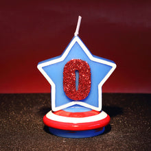 Load image into Gallery viewer, Captain America Blue Shield Candle