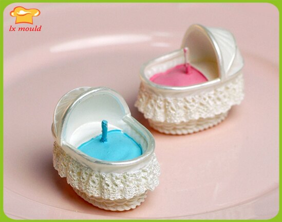 Baby Cradle Candle