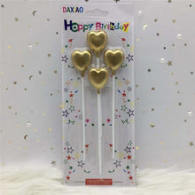 Load image into Gallery viewer, Star Gold Candle