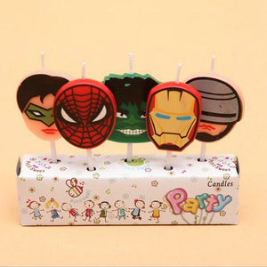 Spiderman Candles