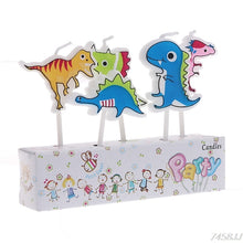 Load image into Gallery viewer, Dinosaur Candles