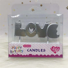 Load image into Gallery viewer, Heart Gold Candle