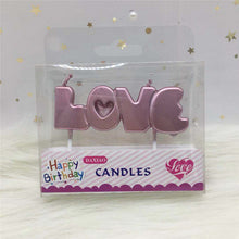 Load image into Gallery viewer, Heart Gold Candle