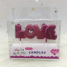 Load image into Gallery viewer, Heart Gold Candle
